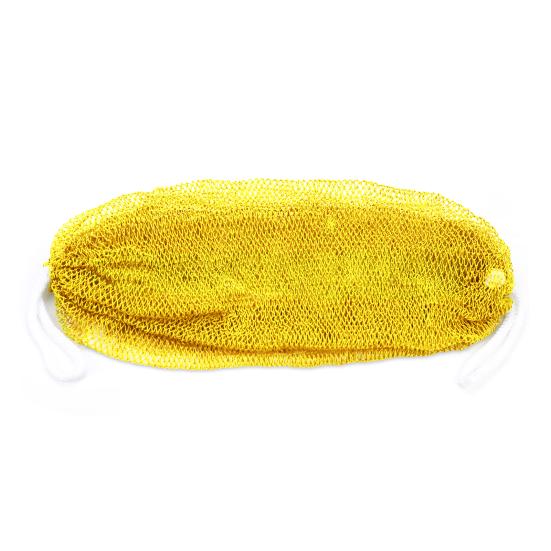 African Shower Net Exfoliating Sponge with Knots Body Scrubber Body Scrub Quick Drying Hygienic Shower Bathing Net