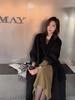 New Ladies Autumn and Winter New Double-faced Wool Long Woolen Coat High-grade Woolen Coat Woman Clothes
