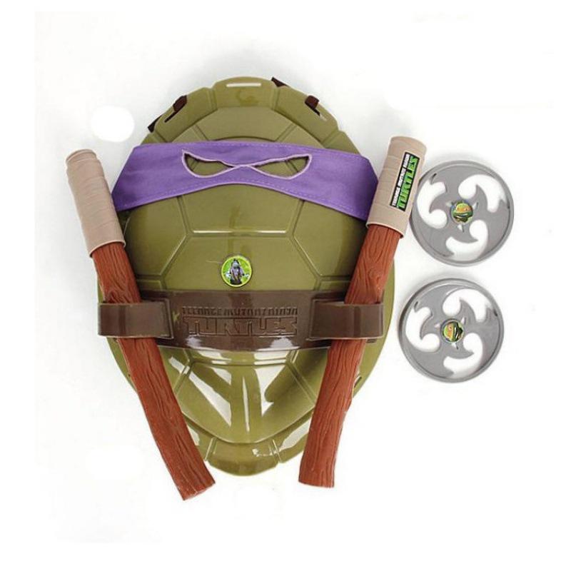 Ninja Turtle Toy Weapon Set Superhero Cosplay Costume Plastic Material Sword Category