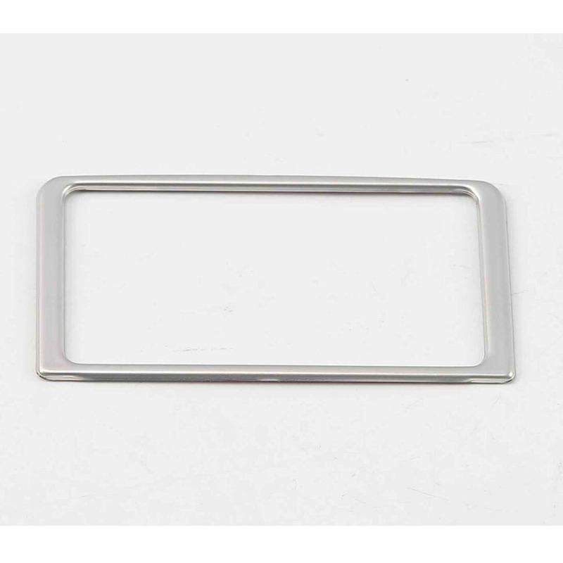 For Honda CRV CR-V 2017 2018    Car Styling Stainless Steel Front Head Fog Light Switch Button Trim Frame Lamp