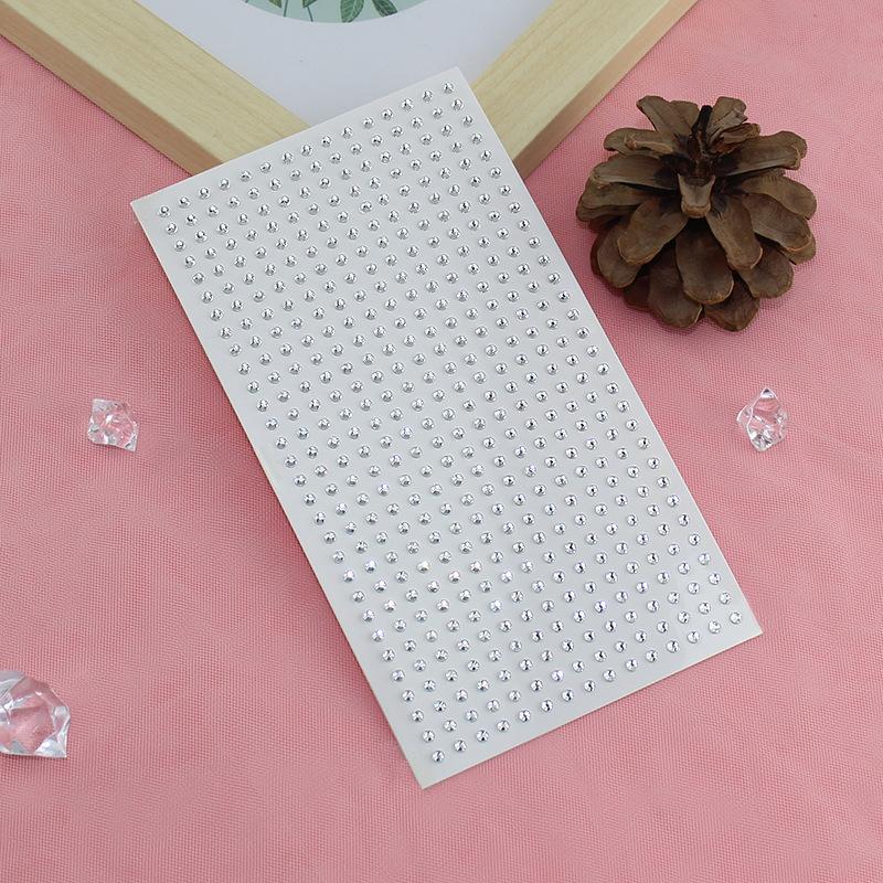 Diamond Crystal Tattoo Sticker Glitter Eyeliner Eyebrow Make Up Face Eyes Diamond Tattoos Rock Rhinestone 3D Eyeliner Stickers