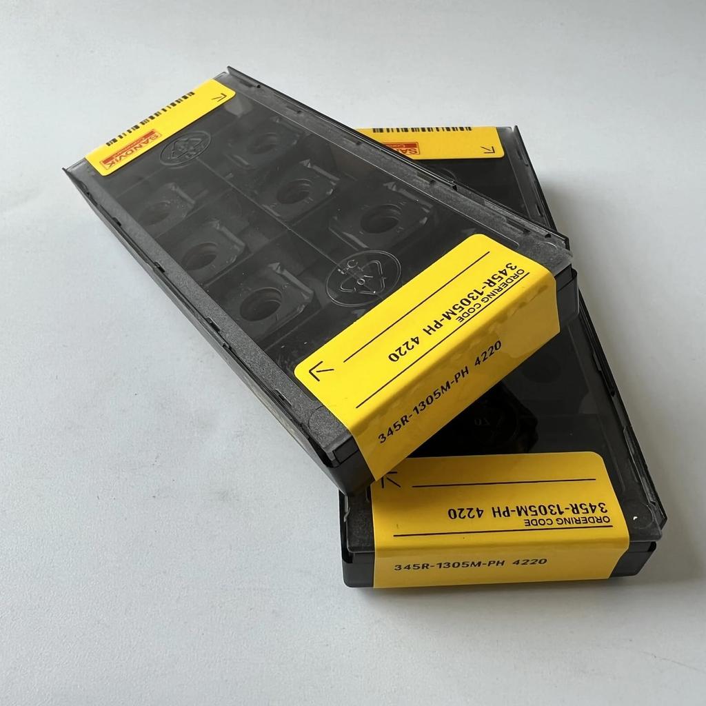 Original Sandvik / 345R-1305M-PH 4220 /  CNC lathe carbide blade 10 Pcs