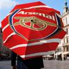 1PC Arsenal Football Club Crest Printed Umbrella Folding umbrella, automatic umbrella 8-Frame for Travel, camping Fan gifts Christmas Gifts