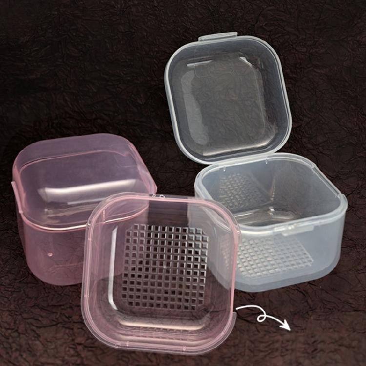 Nails Art Drill Bits Sterilizer Nail Tool Cleaning Disinfections Box Nail Tool Storage Case Manicure Tool for Salon Home