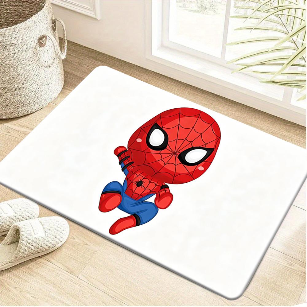 Authorized Marvel Character Printed Large Area Rugs, Carpets, And Doormats Featuring Cartoon Designs, Suitable for Living Room