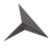 LED Wall Sconce Iron Modern Industrial Triangular Shaped Warm Light Wall Reading Sconce Lamp for