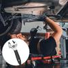 8/10/12inch Ratcheting Adjustable Wrench Pipe Forceps Wide Opening Spanner Antislip Grip Wrench for Maintenance Plumbing