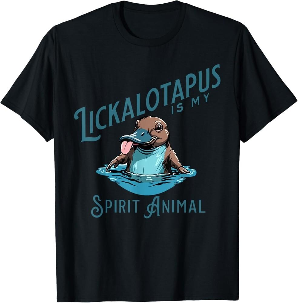 Vintage Funny Lickalottapus Is My Spirit Animal Lovers Meme unisex T-Shirt Unisex T-Shirt XXXL
