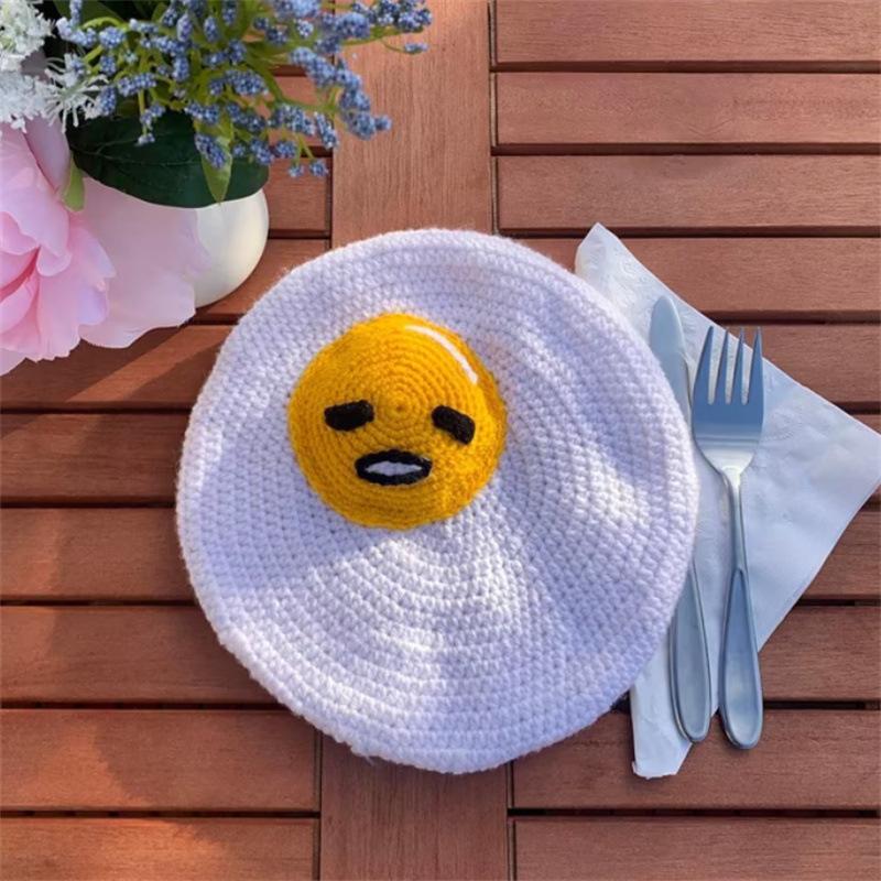 Neuer handgemachter gehäkelter Hornzopf-Party-lustiger Halloween-Eltern-Kind-Hut