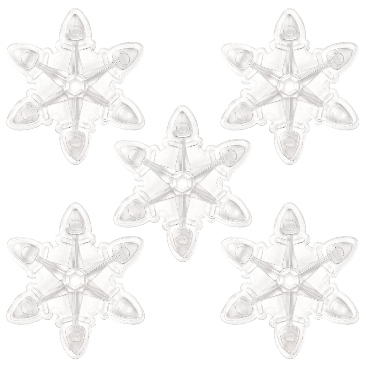 

VAXPOT Snowboard Deck Pad Set of 5 Snow Crystals CLR VA-2813