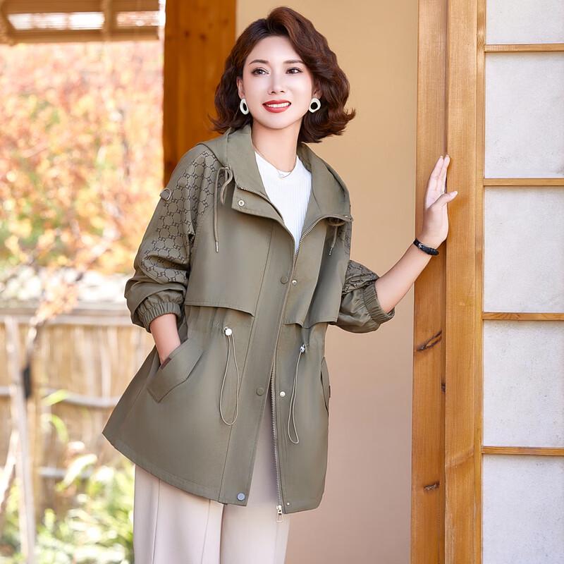 Dámská bunda YUZHAOLIN s kapucí