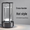 LED Creative Desk Lamp: Rechargeable, Eye-Protecting Night Light for Bedroom, Portable USB Bedside Lamp, Plug-in Dual-Use for Camping.