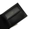 Used 9896 Bifold Wallet 661329 7941 Current RFID coin purse Unused New logo Black Men's from Japan AUTHENTIC