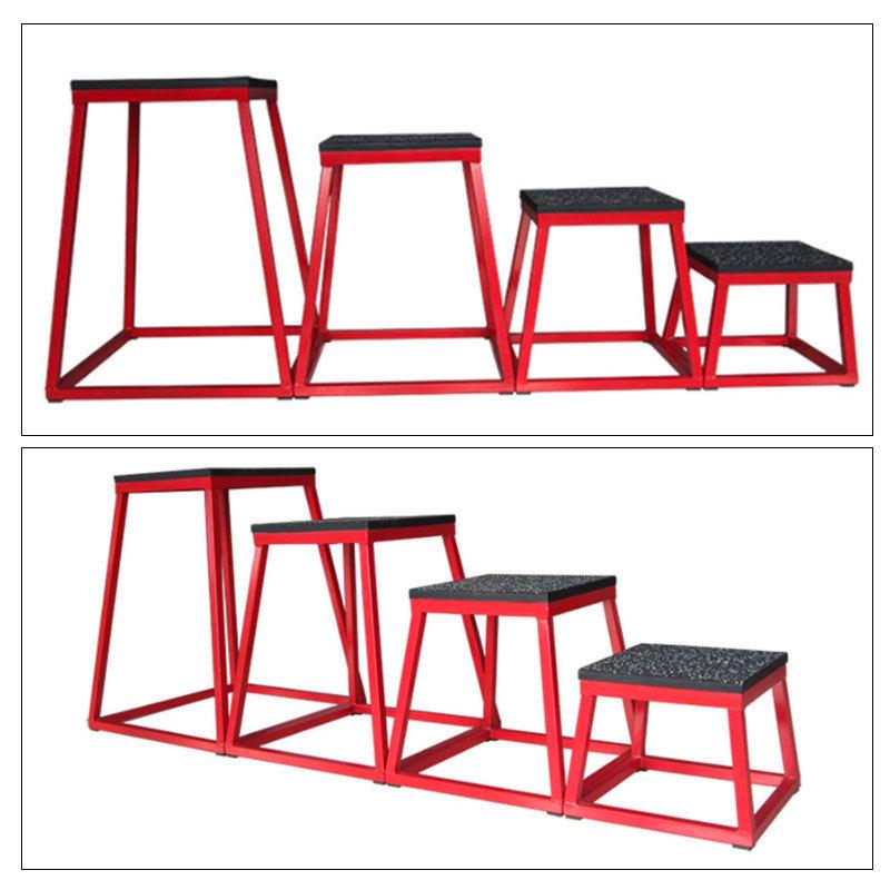 Explosive Power Bounce Stool: Gymnastics & Fitness Jump Training Equipment with Rubber Mat