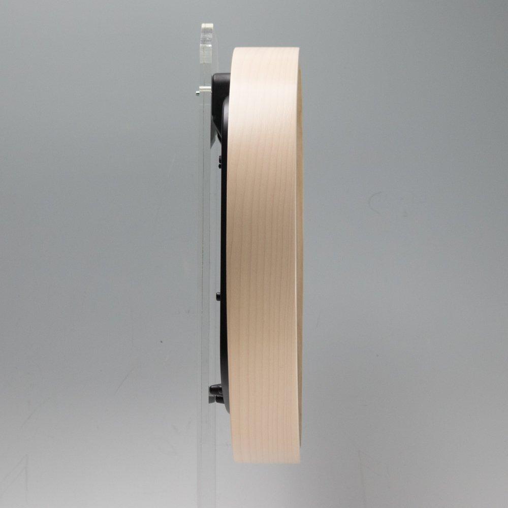 Seiko Clock Wall Clock Nature Sound 12 Types Radio Analog Time Signal Switchable Natural Color Wood RX215A SEIKO