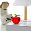 KX4B Miniature Glass Fruit Statue Decorative Paperweight Tabletop Ornament for Desk