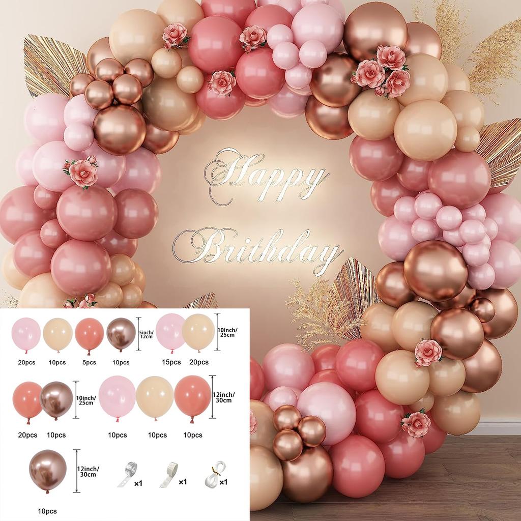 Balloon Set Wedding Birthday Party Arrangement Balloon Set Party Decoration Balloon Chain Set