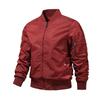 Jachetă Bomber Bărbați Culoare Solidă Jachetă Aviator Fashion Jachetă Baseball Îmbrăcăminte Exterioară Primăvară Toamnă Ropa Hombre Jachete Pentru Bărbați