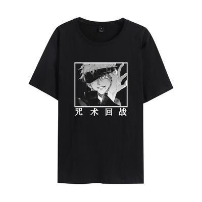 Jujutsu Kaisen Tshirt Men Women Cartoon Print Top Tees Tshirts Fashion Summer T-shirt