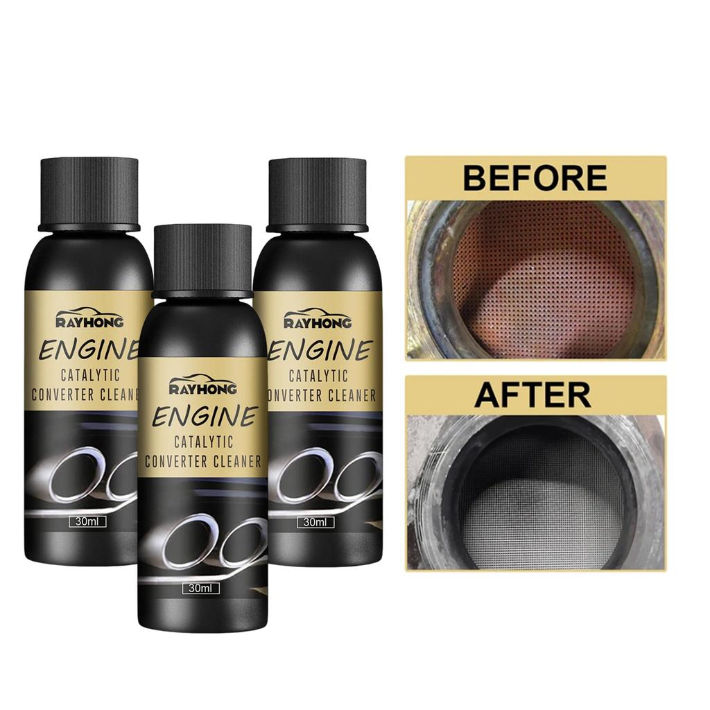 1/4/8Pcs Car Catalytic Converter Cleaner Deep Cleaning Multipurpose Cleaner Engine CSV Clean Accelerators Catalysts Easy Cleaner