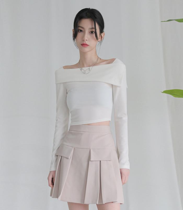 Urban Dress Beauty Shoulder T-Shirt - 5Col