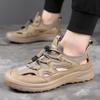 Lan · Fengu Spring New Sports Shoes Breathable Men's Shoes Korean Edition Trendy Sandals Thick Soled Men's Shoes Men's Shoes Beach Shoes