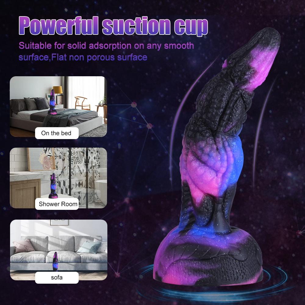 Realistic Silicone Animal Dildo Vaginal G-spot with Suction Cup Anal Plug Huge Monster Dragon Dildo Female Sex Toys for Women