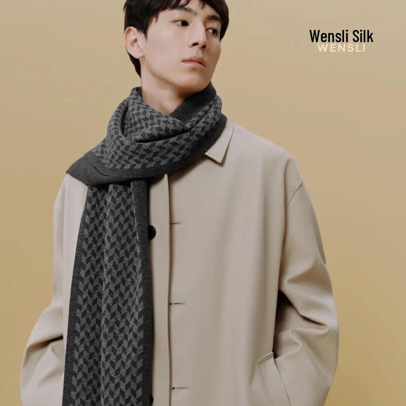 Wanshili Unisex 90% Wool Scarf Shawl