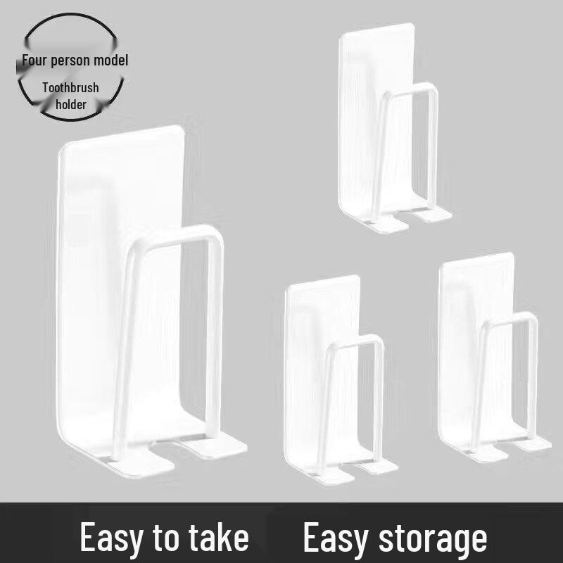 LIEI Stainless Steel Wall-Mounted Toothbrush Holder