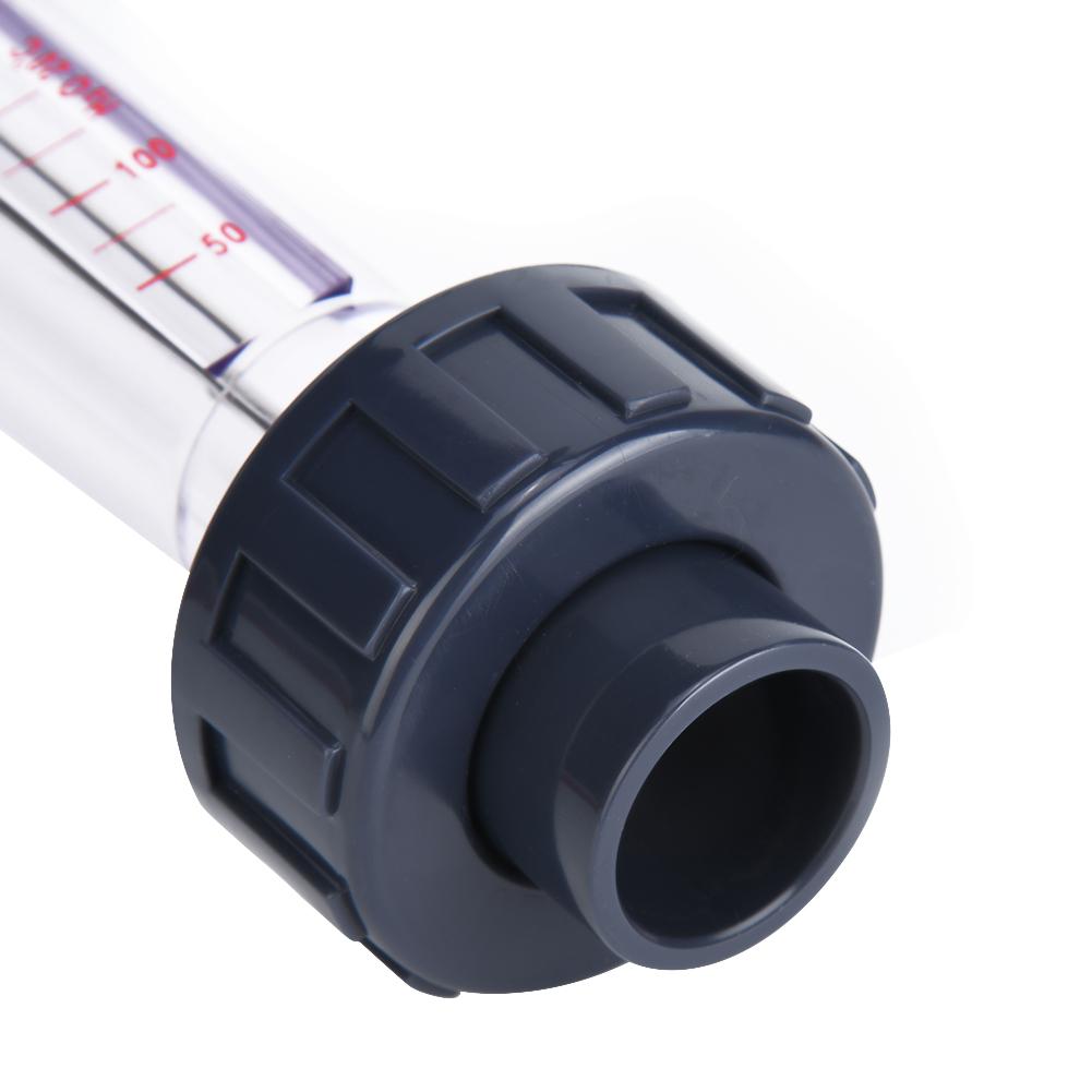LZS 20 (D) ABS Plastic Tube Type Liquid Flowmeter High Accuracy Wate Flowmeter 40 400L H