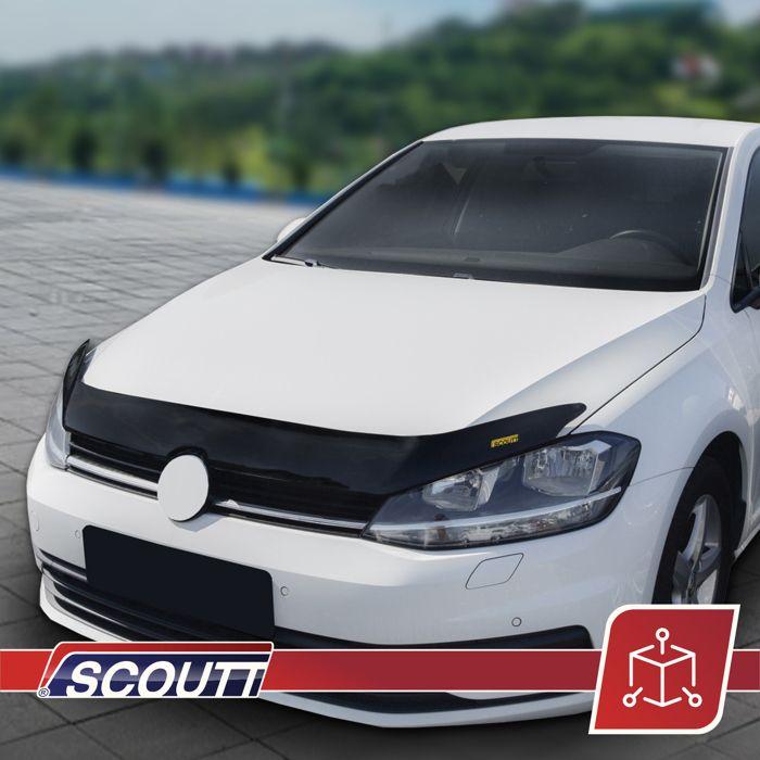 SCOUTT | Bra Capot Déflecteur Protection Pour Opel Meriva B 2011-2017, Aérodynamique, Assemblage Facile, Aucun perçage requis
