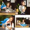 Shark Plush Backpack For Kids Soft Toy Gift For Birthday Parties