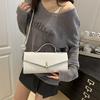 Mode Textur Temperament kleine quadratische Tasche neu retro gewebtes Muster Handtasche Damen Pendler Schulter Umhängetasche