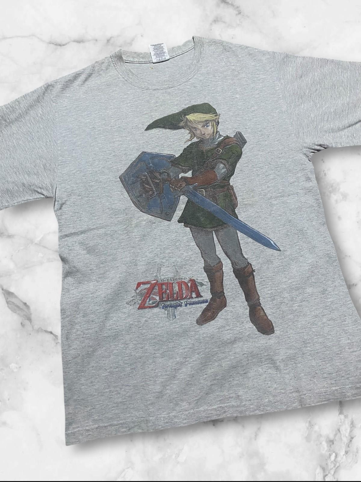 Rare Legend of Zelda Twilight Princess Link Tee Vintage 2007 M