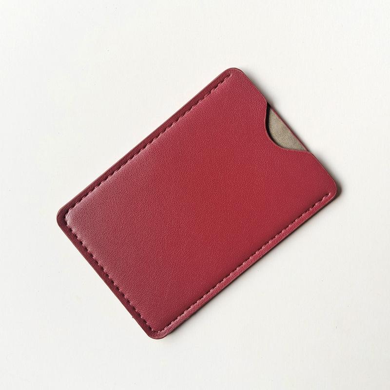 Men Women PU Leather Classic RFID Blocking Credit Card Holder Wallet Organizer Slim Anti Theft Multi Slot Travel Essential