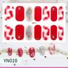 Whitening Three-dimensional Nail Sticker Full Sticker Waterproof Nail Patch Advanced Sense Simple Wind Nail Polish Glue