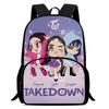 Kpop Witch Hunter Group Schoolbag High Definition Printing Casual Cross Border Light Backpack One Piece Hair