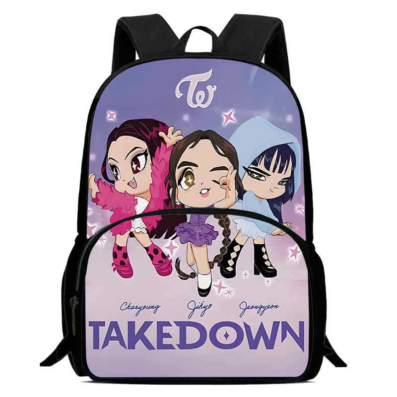 Kpop Witch Hunter Group Schoolbag High Definition Printing Casual Cross Border Light Backpack One Piece Hair
