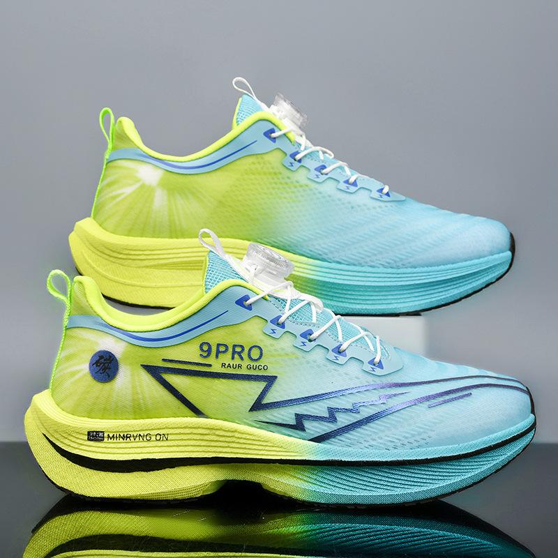 9Pro carbon board running shoes New junior high school children's professional racing sports shoes Men's marathon running shoes