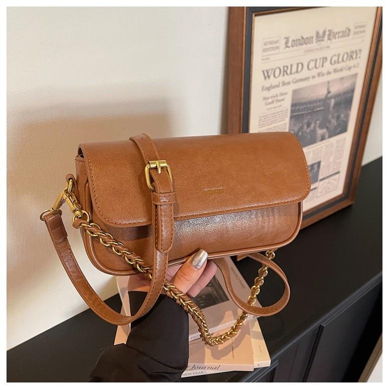 IELGY Ladies Messenger Bag Autumn Winter All-Match Fashion Casual One-Shoulder Underarm Small