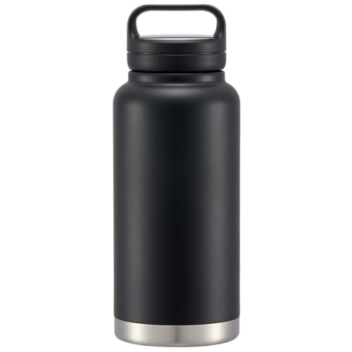 Skater Insulated Stainless Steel Mug Bottle, 1000ml, with Screw Handle, Black, STSC10-A
