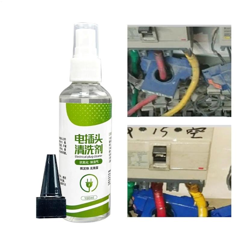 Heavy Duty Electrical Equipment Degreaser 100ml Quick Dry Aerosol Sprayed For Car Plugs Motors Automotive Industrial Use