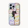 Cartoon Cute Cat Case for Samusng Galaxy S25 Ultra 5G S24 S22 S23 Plus Ultra S20 S21 FE A16 A54 A55 A35 A34 A53 A14 A32 Cover