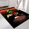 Marvin Martian DJ Funk carpet Living room and bedroom mats floor mats Christmas gifts Room Bathroom mat