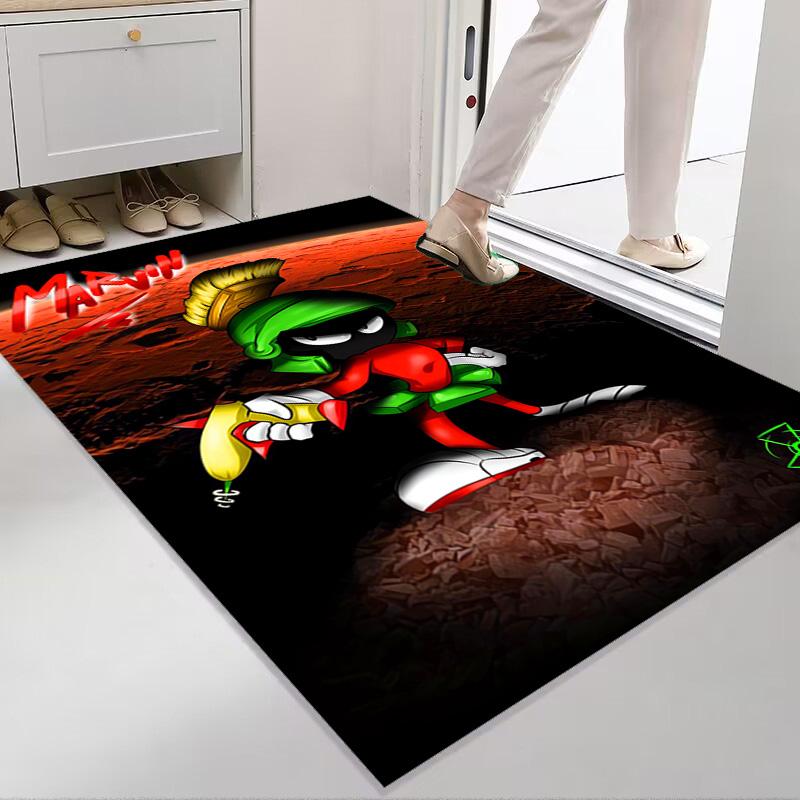 Marvin Martian DJ Funk carpet Living room and bedroom mats floor mats Christmas gifts Room Bathroom mat