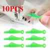 10pcs DIY Automatic Sewing Needle Threader Mini Simple Quick Automatic Needle Threader with Hook Quick Changer