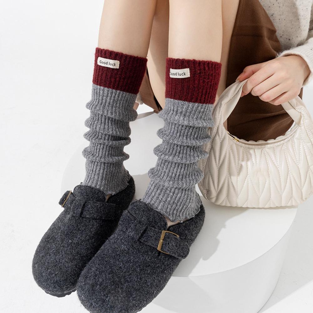 Fashion High Elastic Lace Leg Warmers Lace Trim Knitted Lolita Style Socks Sweet Style Foot Warmer Girls Fashion One Size