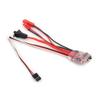 2kHz 20A Brush Motor Speed Controller with Brake for RCCar BoatTank 1/16 1/18 1/24 CrawlerAxial SCX24 AXI90081 AXI00002