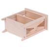 1/12 Dollhouse Miniature Unpainted Lockers Storage Rack Model Diy Accessories