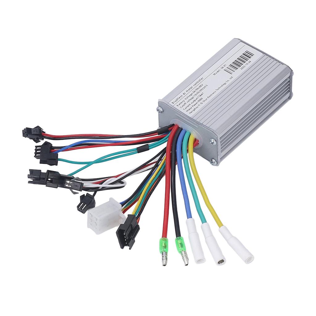 24V 36V 48V 350W Motor Controller with LCD Panel with Thumb Throttle for Electric Bike Scooter Repair Parts